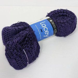Berroco Lacey Purple Yarn Skein Made in Italy Color 2320